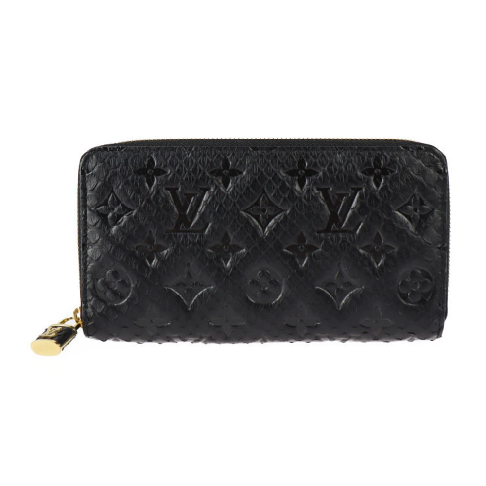 Louis Vuitton Long Zippy Wallet Python Black - image 2